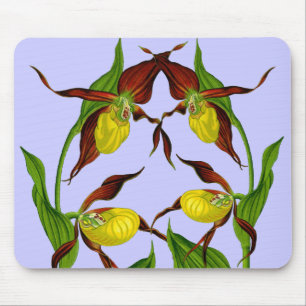 Alfombrilla De Ratón Lady Slippers Entwined Mousepad