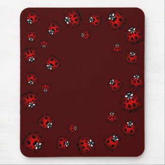 Alfombrilla De Ratón Ladybug Art Mousepad Bug Keepsake Ladybug Regalos