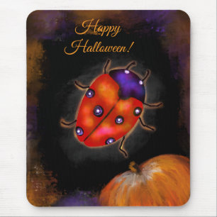 Alfombrilla De Ratón Ladybug de Halloween