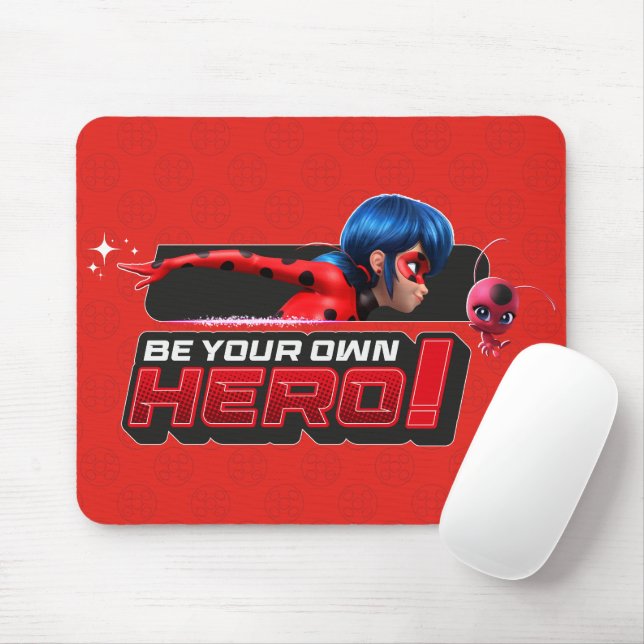 Alfombrilla De Ratón Ladybug milagroso y Tikki | ¡Sé tu propio héroe! (Con ratón)