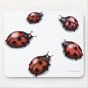 Alfombrilla De Ratón Ladybugs