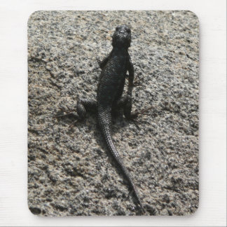 Alfombrilla De Ratón Lagarto Negro
