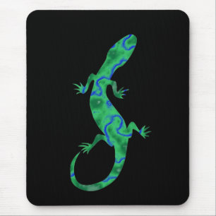 Alfombrilla De Ratón Lagarto Verde