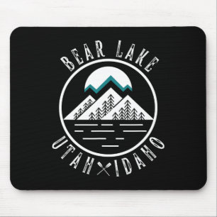 Alfombrilla De Ratón Lago Bear Utah Idaho Camping Embarcaciones