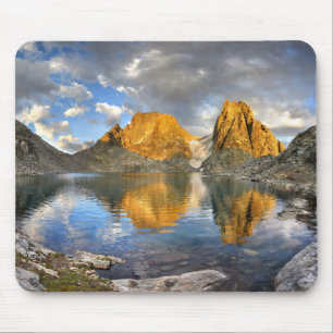 Alfombrilla De Ratón Lago Catherine Banner Ritter Sunset - Sierra