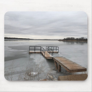 Alfombrilla De Ratón Lago congelado