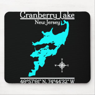 Alfombrilla De Ratón Lago Cranberry, Nueva Jersey