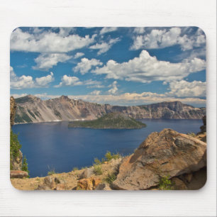 Alfombrilla De Ratón Lago Crater e Isla del Mago, Lago Crater