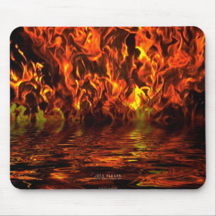 Alfombrilla De Ratón Lago del fuego