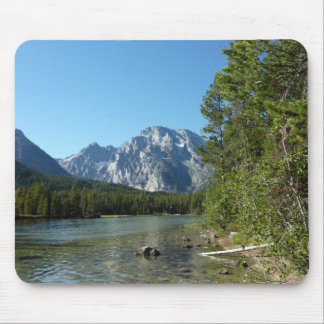 Alfombrilla De Ratón Lago Leigh en el Parque Nacional Grand Teton