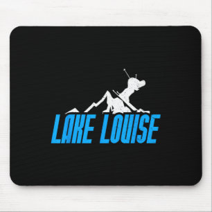 Alfombrilla De Ratón Lago Louise Esquí Snowboard Canadá Resort Dist