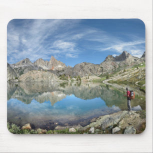 Alfombrilla De Ratón Lago Minaret 2 - Silvestre Ansel Adams - Sierra