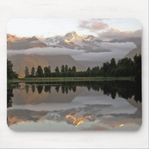 Alfombrilla De Ratón Lago mirror - lago Matheson Mousepad