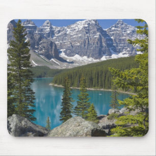 Alfombrilla De Ratón Lago Moraine, Canadian Rockies, Alberta, Canadá