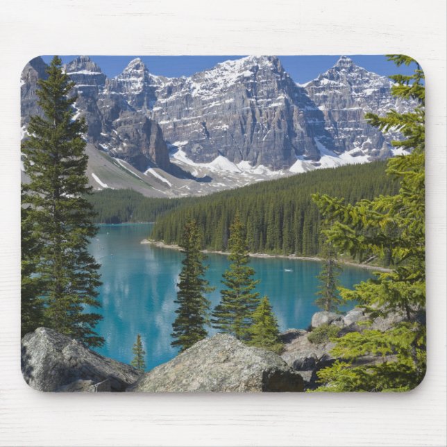 Alfombrilla De Ratón Lago Moraine, Canadian Rockies, Alberta, Canadá (Frente)