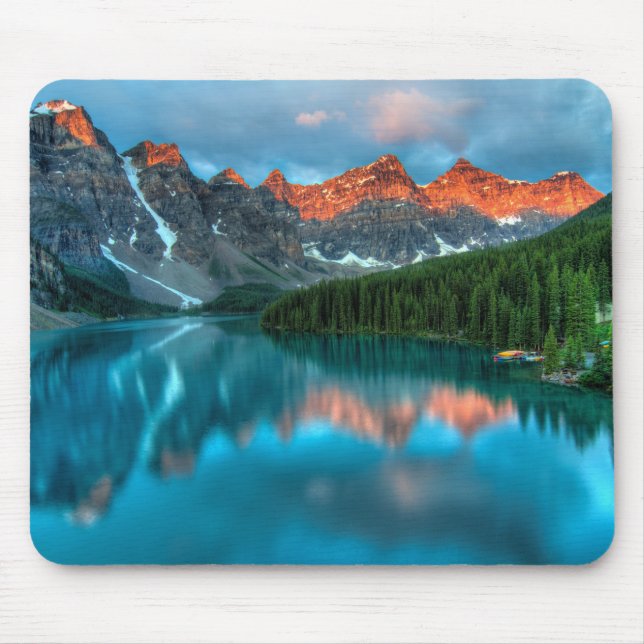 Alfombrilla De Ratón Lago Mousepad (Frente)
