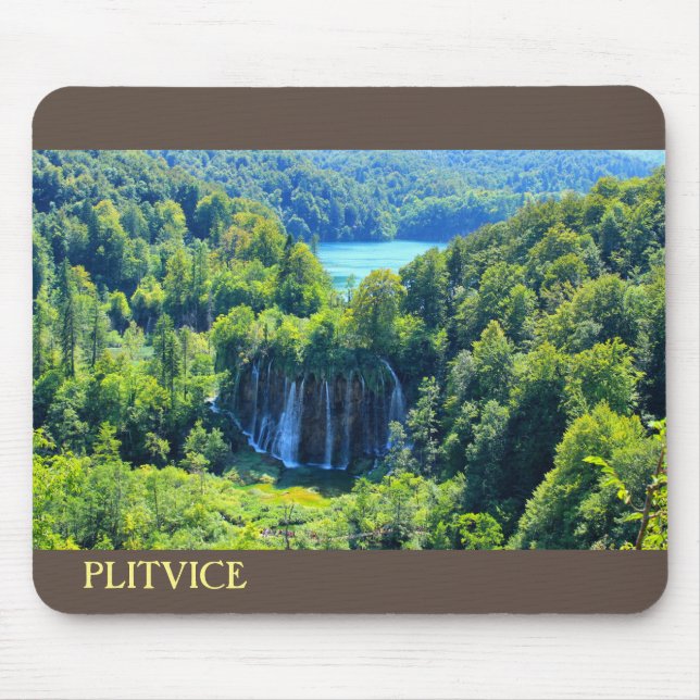 Alfombrilla De Ratón Lago Plitvice (Frente)
