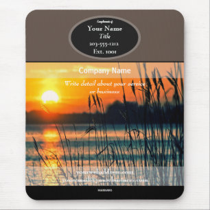 Alfombrilla De Ratón Lago Provincial Mousepad Sunset - HAMbyWG