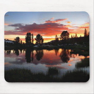 Alfombrilla De Ratón Lago Reymann Sunset - Yosemite