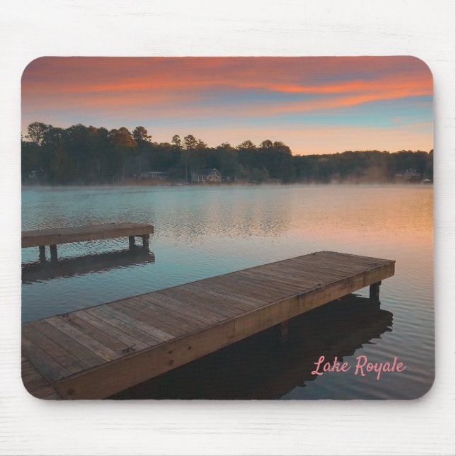 Alfombrilla De Ratón Lago Royale Mousepad (Frente)