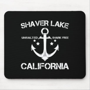 Alfombrilla De Ratón Lago Shaver California divertido pesca camping