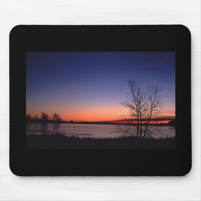 Alfombrilla De Ratón Lago Sunrise (Frente)