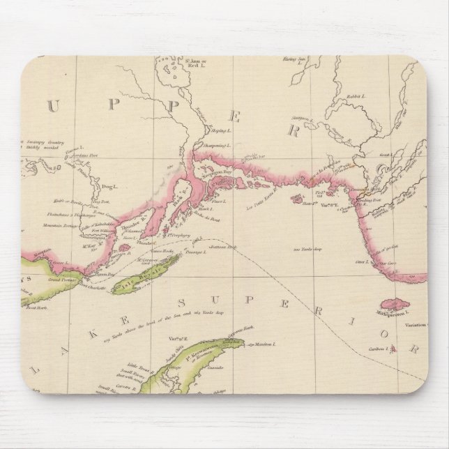 Alfombrilla De Ratón Lago Superior (Frente)