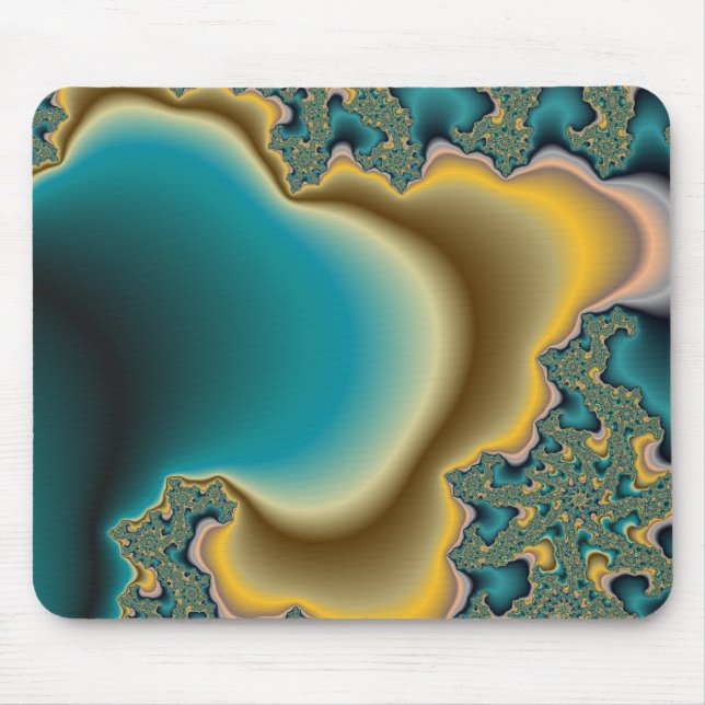 Alfombrilla De Ratón Lago Turquoise Mousepad (Frente)