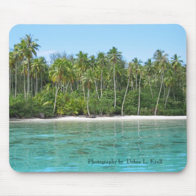 Alfombrilla De Ratón Laguna de Moana en Moorea Mousepad (Frente)