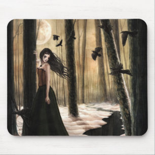 Alfombrilla De Ratón Lament lunar Mousepad gótico
