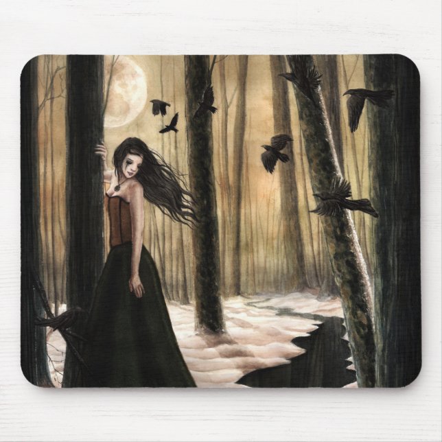 Alfombrilla De Ratón Lament lunar Mousepad gótico (Frente)