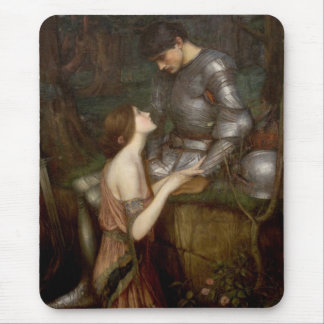 Alfombrilla De Ratón Lamia y el soldado de John William Waterhouse