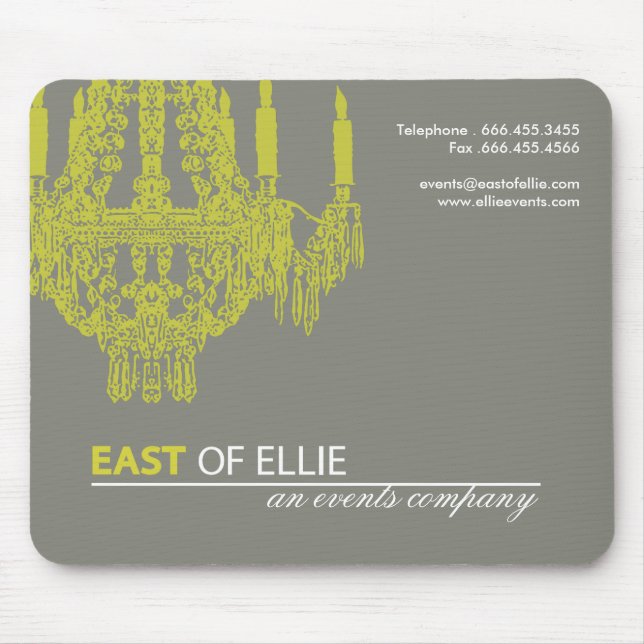 Alfombrilla De Ratón Lámpara contemporánea Mousepad (Frente)