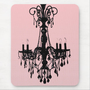 Alfombrilla De Ratón Lámpara y rosa