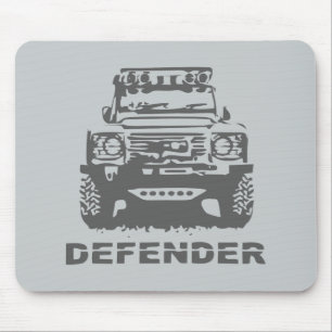 Alfombrilla De Ratón Land Rover Defender Classic Vintage Senderismo Pat