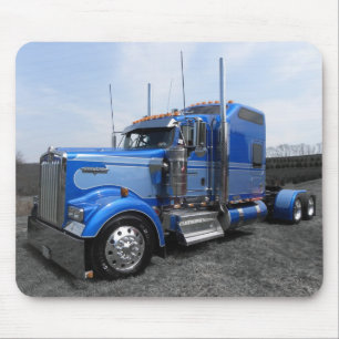 Alfombrilla De Ratón Lanita Kenworth azul Mousepad