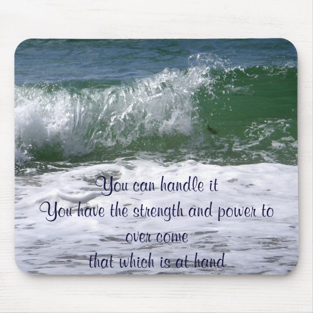 Alfombrilla De Ratón Lanza con esto_ (Frente)