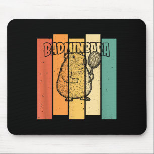 Alfombrilla De Ratón Lanzadera de capibara retro - Parte superior de bá