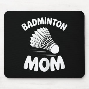 Alfombrilla De Ratón Lanzadera de madre de bádminton divertido bádminto