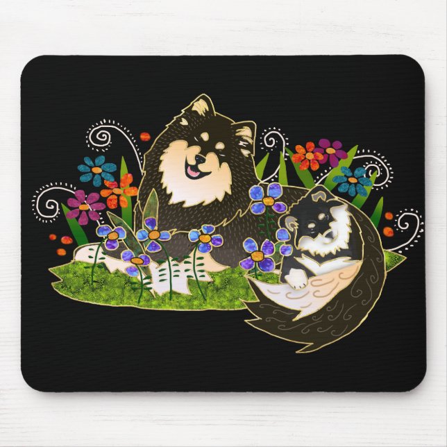 Alfombrilla De Ratón LAPPHUND FINLANDÉS - Mousepad (Frente)