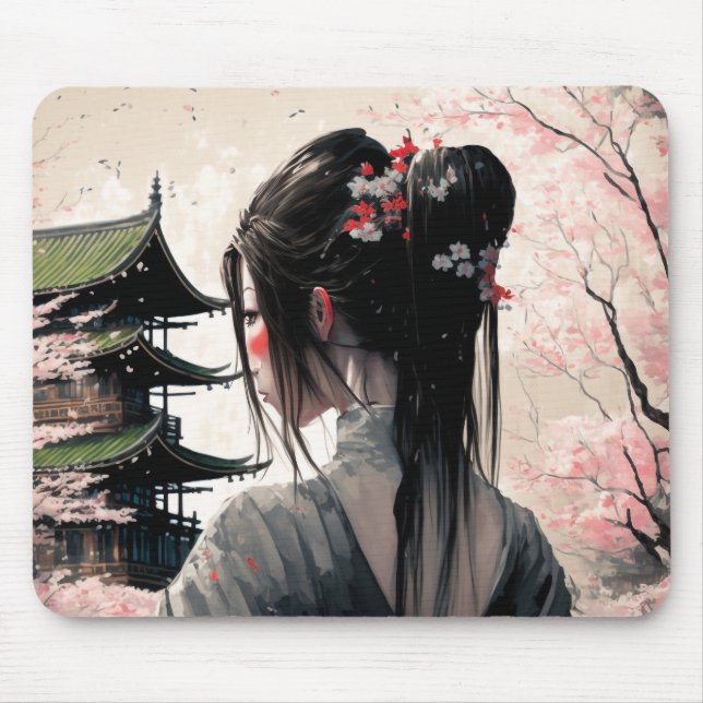Alfombrilla De Ratón Lara Japón - Mousepad (Frente)