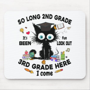 Alfombrilla De Ratón Largo 2º Grado 3er Aquí Llego Graduación La