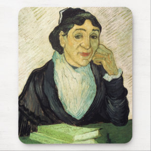 Alfombrilla De Ratón L'Arlesienne (Madame Ginoux) por Vincent van Gogh