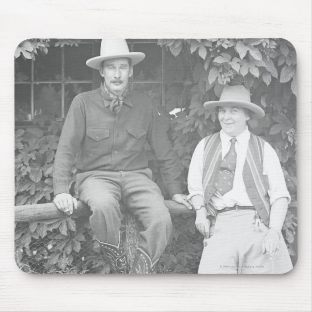 Alfombrilla De Ratón Larry Larom y una presentación de las mujeres (Frente)