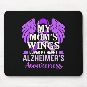 Alfombrilla De Ratón Las alas de mamá cubren la conciencia de Alzheimer