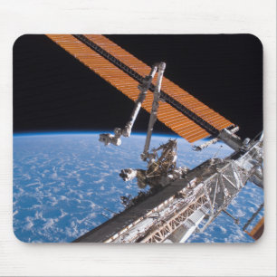 Alfombrilla De Ratón Las alas del panel de Canadarm2 y del arsenal