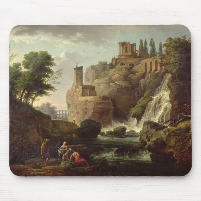 Alfombrilla De Ratón Las caídas de Tivoli (Frente)