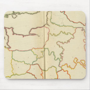 Alfombrilla De Ratón Las capitales de Francia esbozan