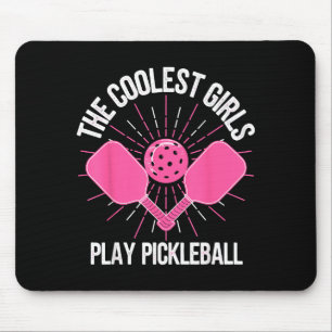 Alfombrilla De Ratón Las chicas más cool juegan pickleball divertido pe