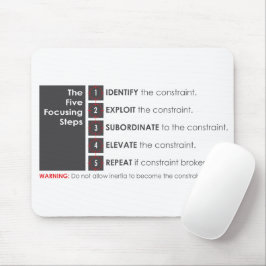 Alfombrilla De Ratón Las cinco limitaciones